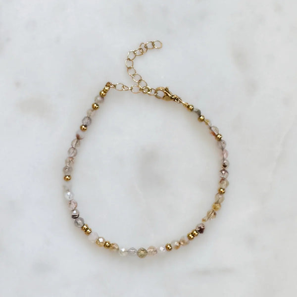 Citrine Butter Yellow Gemstone Bracelet