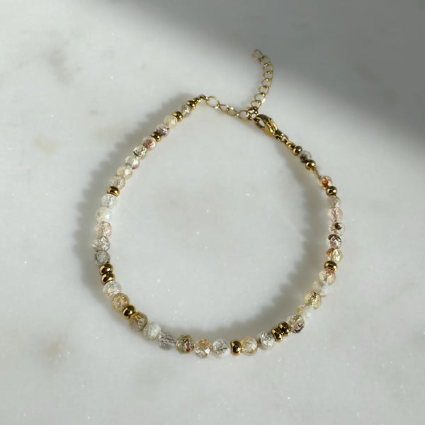 Citrine Butter Yellow Gemstone Bracelet