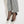 Sheer French Window Sock - Black