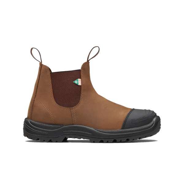 Blundstone 169 - Work & Safety Boot Saddle Brown with Toe Cap