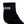 Cotton Crew Ankle - Black
