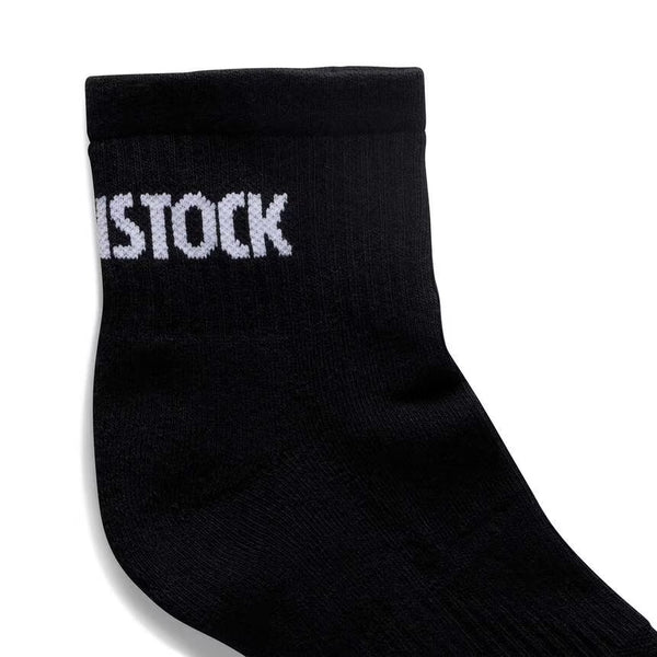 Cotton Crew Ankle - Black