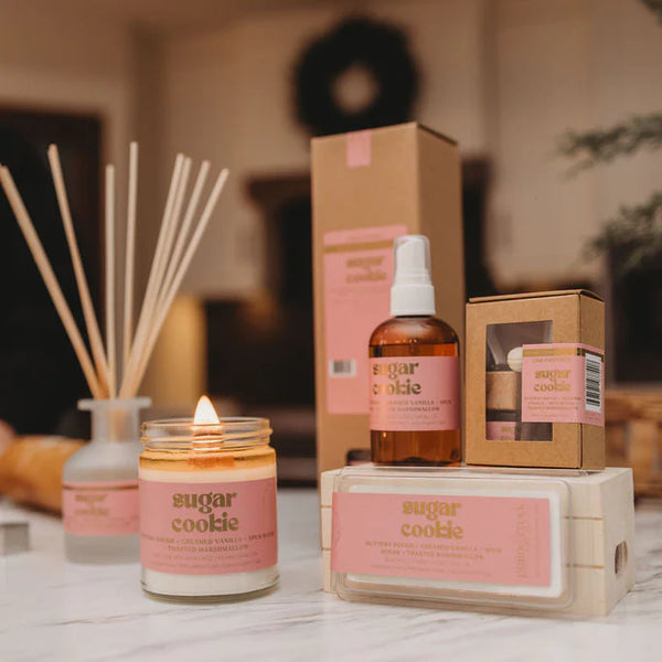 Wood Wick Jar Candle 8 oz - Sugar Cookie