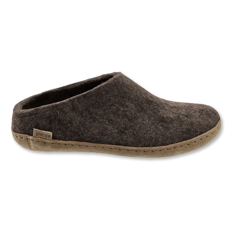 Slip-on with Leather Sole - Brown