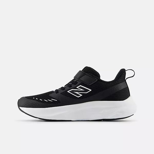 625 Hook & Loop - Black with White
