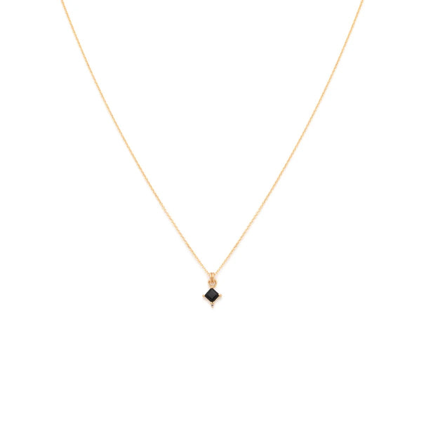 Mini Diana Necklace - Black Onyx