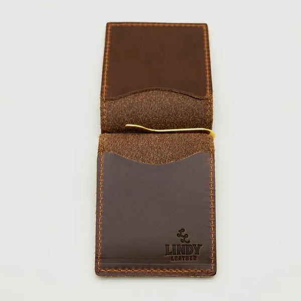 Money Clip Wallet - Antique Tan