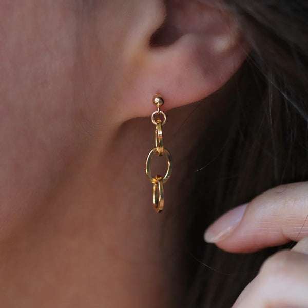 Becca Earrings - Gold