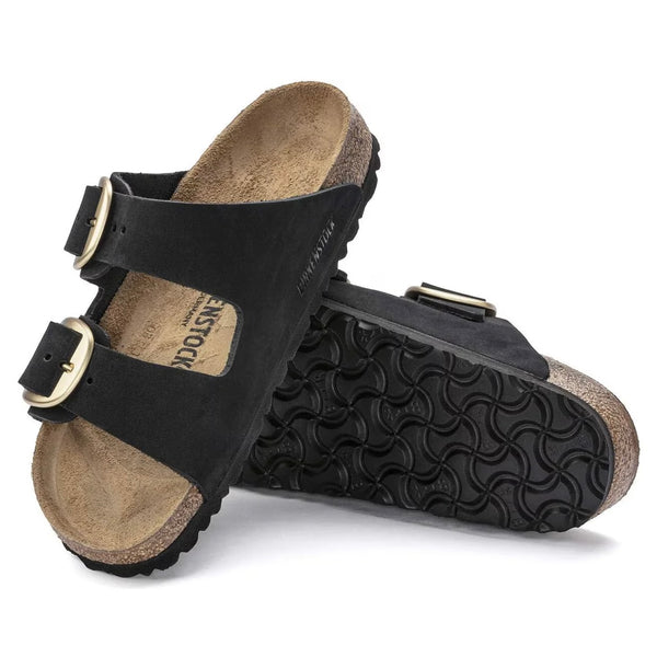 Arizona Big Buckle - Black Nubuck