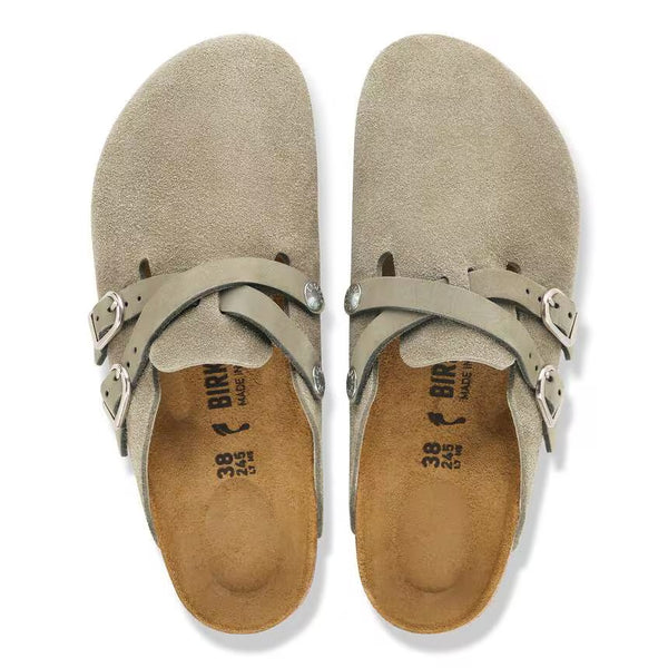 Blair - Taupe Suede