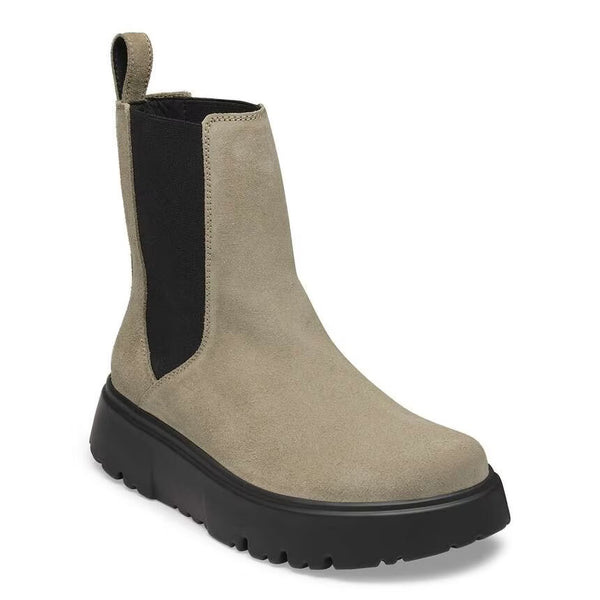 Theda Chelsea - Taupe Suede