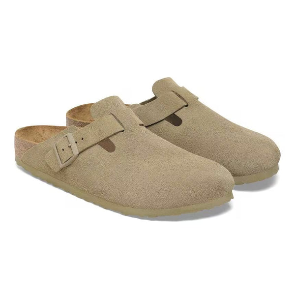 Boston - Suede Faded Khaki