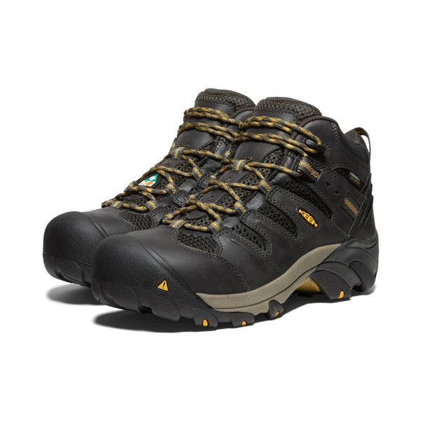CSA Work Boot: Lansing Mid - Raven/Tawny Olive