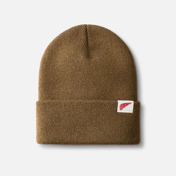 Logo Knit Beanie - Coyote Brown