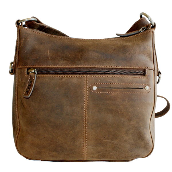 Crossbody Bag 2739 - Distressed Brown