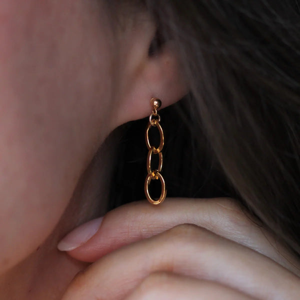 Becca Earrings - Gold