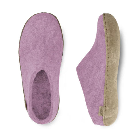 Slip-on with Leather Sole - Flower