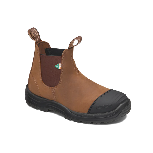 Blundstone 169 - Work & Safety Boot Saddle Brown with Toe Cap