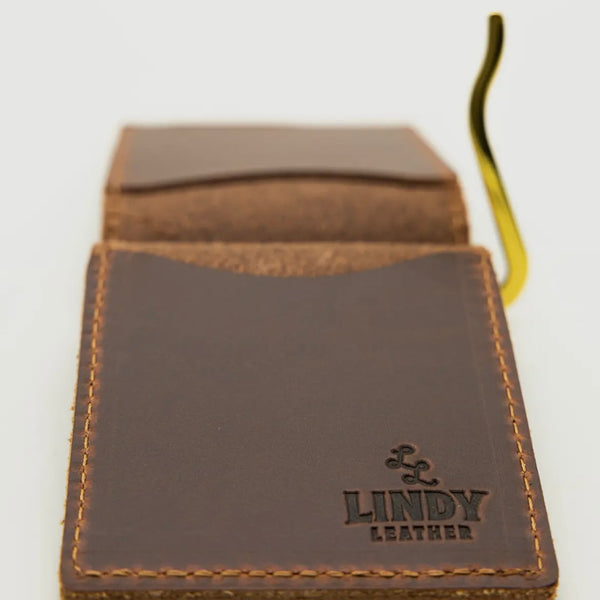 Money Clip Wallet - Antique Tan