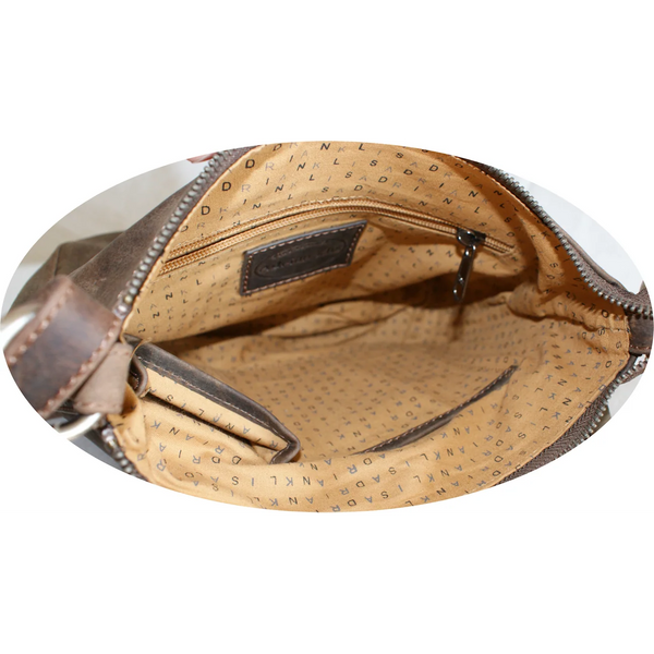 Crossbody Bag 2739 - Distressed Brown