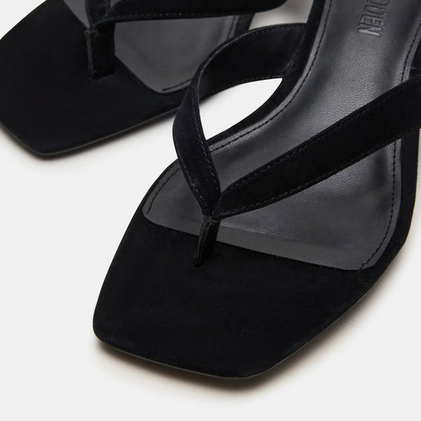 Tracie - Black Suede