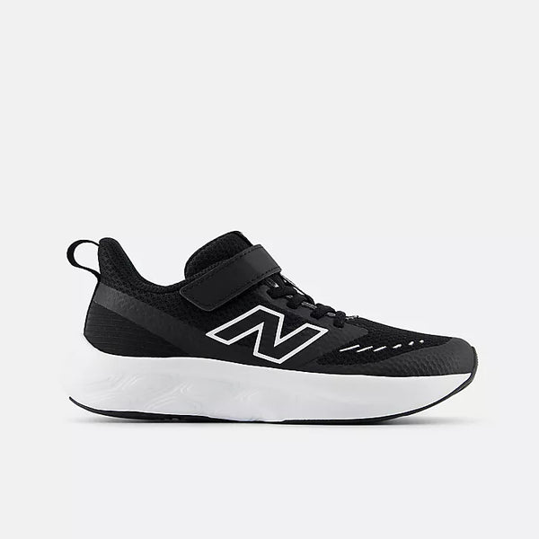 625 Hook & Loop - Black with White