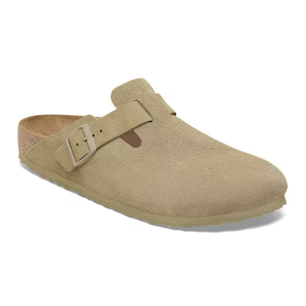 Boston - Suede Faded Khaki