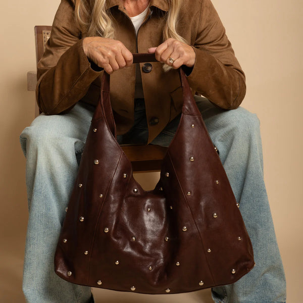 Lindsey Studded - Brown