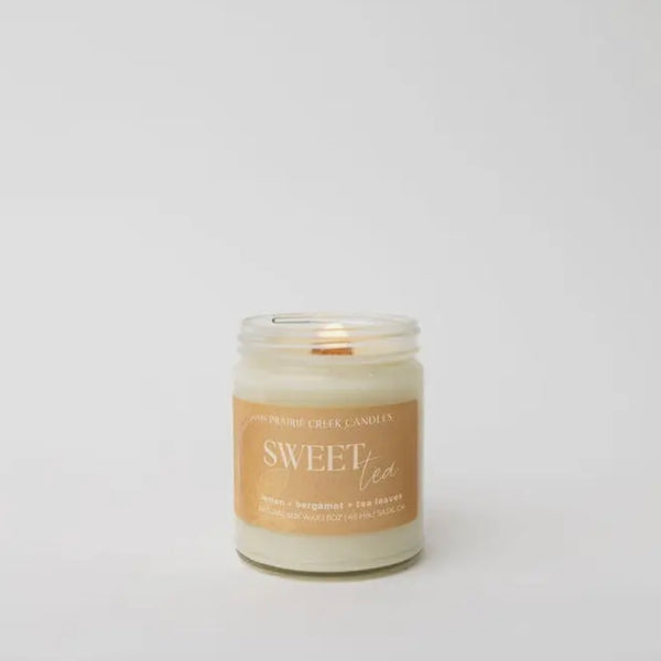 Wood Wick Jar Candle 8 oz - Sweet Tea