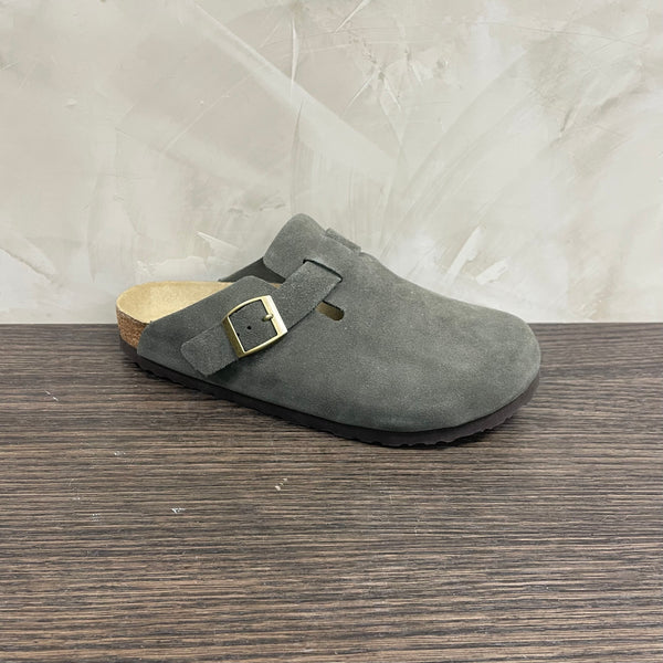 Tyra - Suede Olive