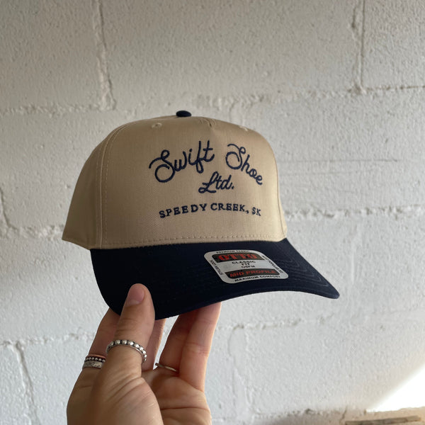 Speedy Creek Hat - Beige/Navy