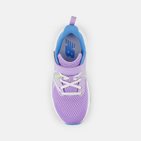 Rave Run v2 Bungee Lace with Top Strap - Lilac Glo with Sky Blue