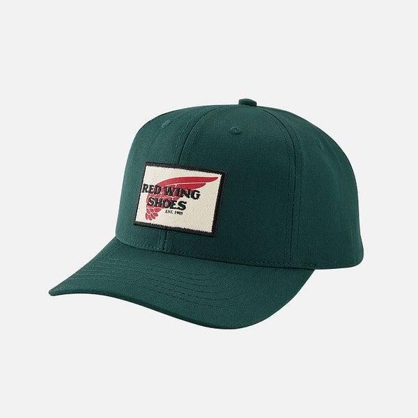 Embroidered Logo Ball Cap - Forest Green