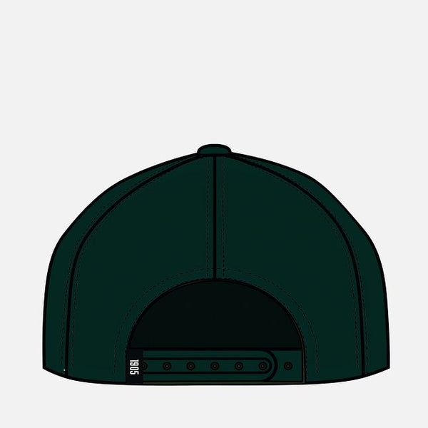 Embroidered Logo Ball Cap - Forest Green