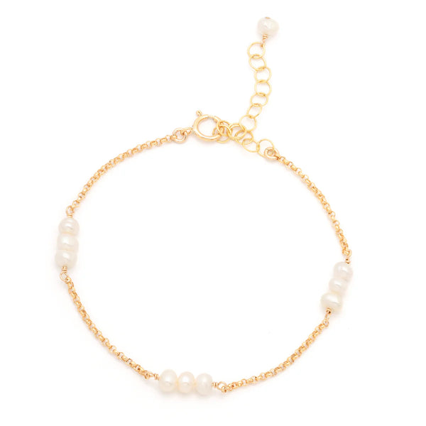 Dottie Bracelet - Pearl