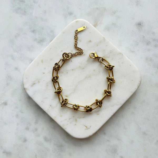 LEVI Interlocking Chain Bracelet