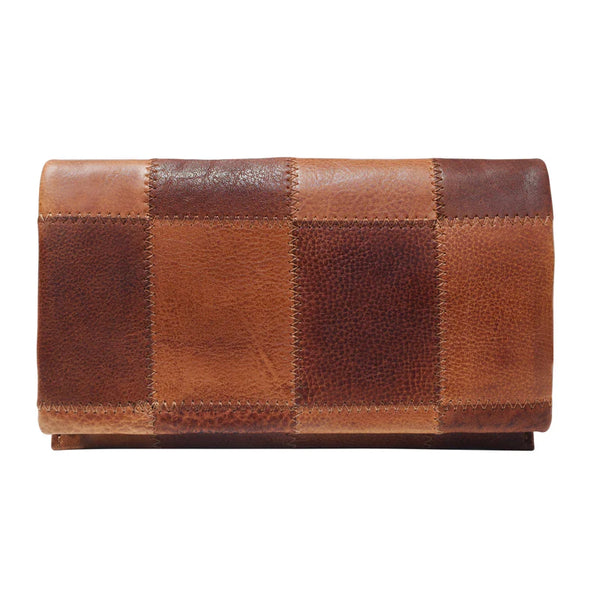 Patch Wallet - Cognac