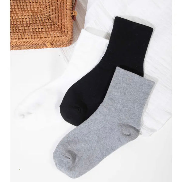 Classic Quarter Socks - White