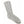 Cotton Slub Sock - Gray/White