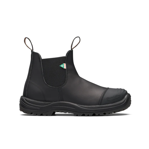 Blundstone 168 - Work & Safety Boot Black with Toe Cap