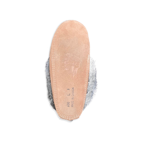 Fur Moccasin - Cappuccino
