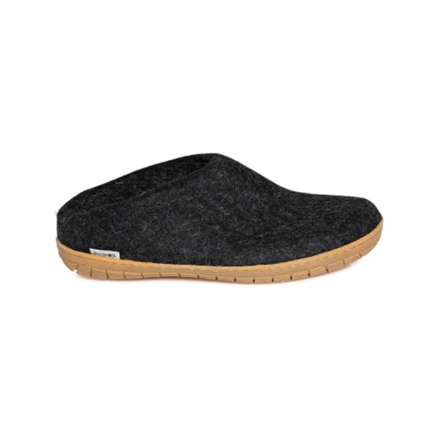 Slip-on with Honey Rubber - Charcoal