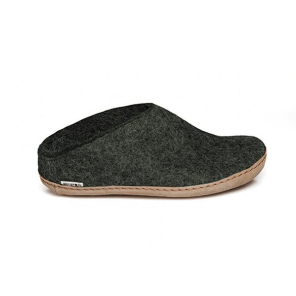 Slip-on with Leather Sole - Forest