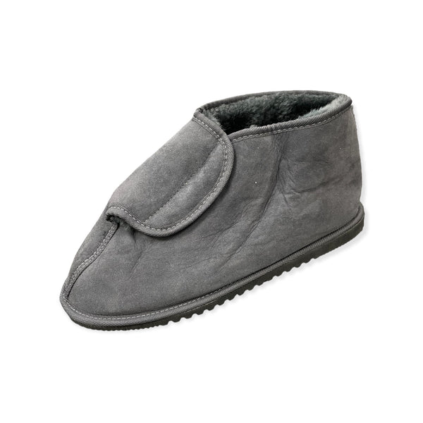 Medical Scuff Boot - Charcoal