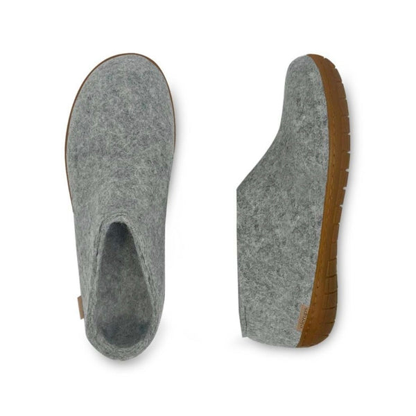 Shoe with Honey Rubber - Grey